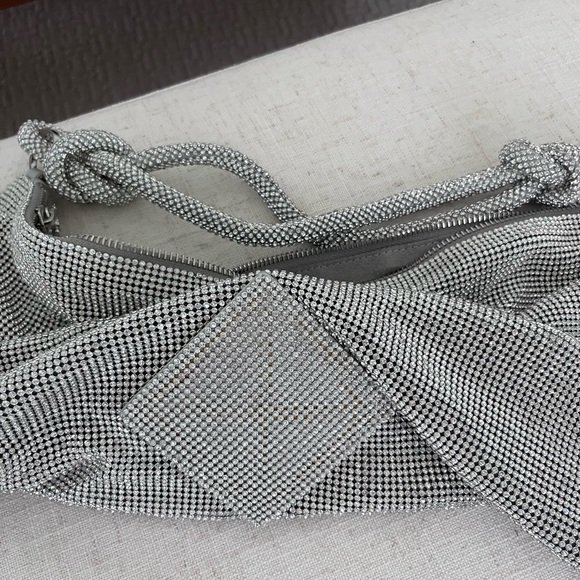 Cult Gaia HERA MINI RHINESTONE SHOULDER BAG - Picture 6 of 7